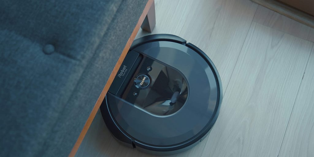 A robot vacuum is an automated device that cleans your floors from input. It moves autonomously, picking up debris accordingly as programmed.